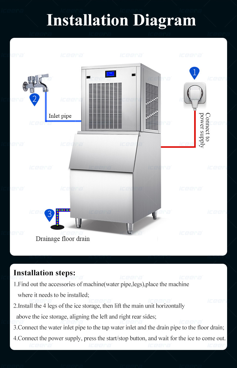 150kg Granular Ice Machine( Split）
