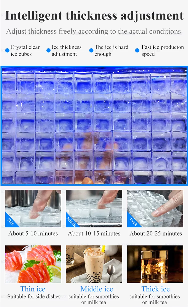 150kg Cube Ice Machine
