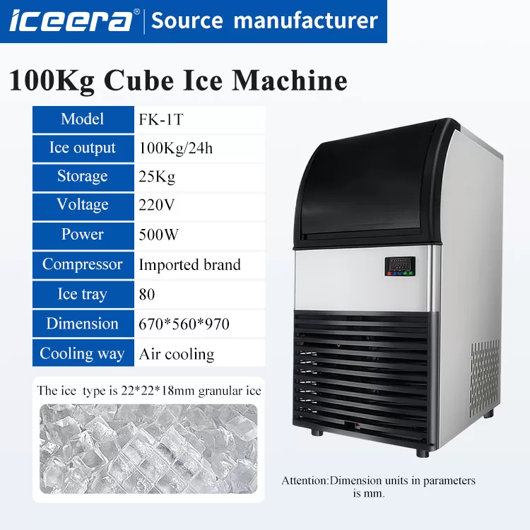 100KG Cube Ice Machine