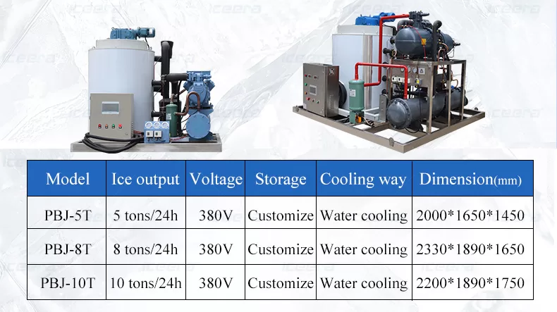 200kg Flake Ice Machine