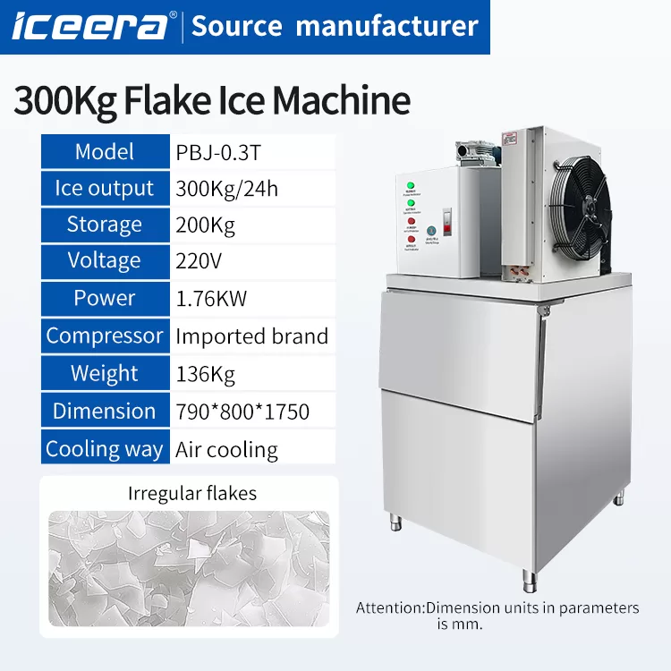 300kg Flake Ice Machine