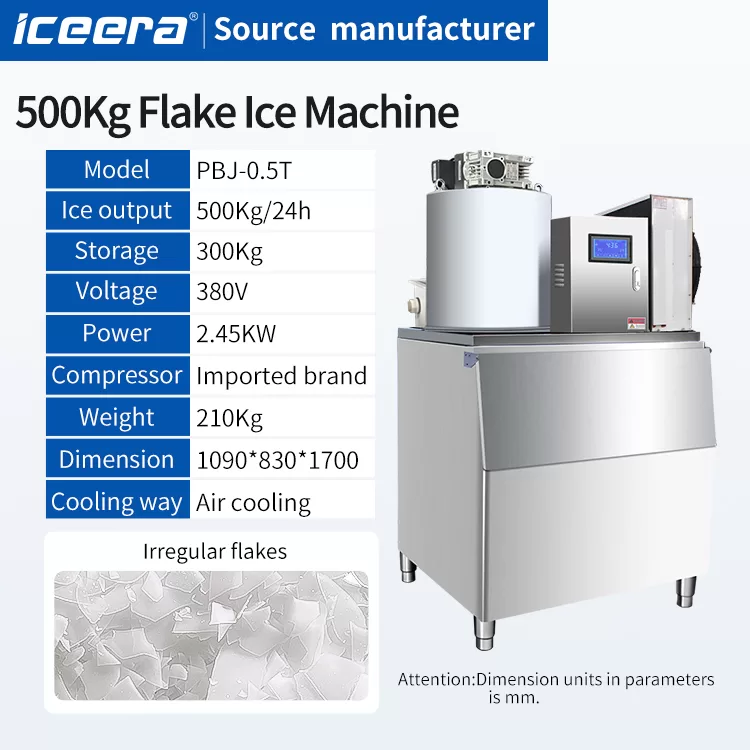 500kg Flake Ice Machine
