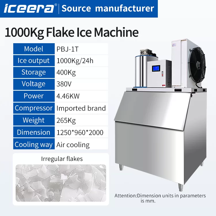 1ton Flake Ice Machine