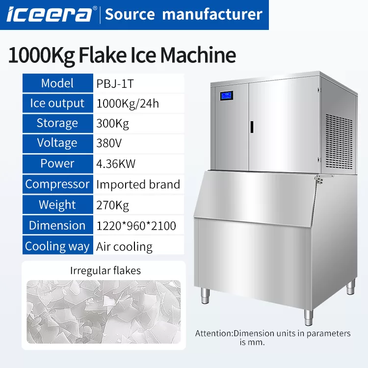 1ton Flake Ice Machine (Cover)