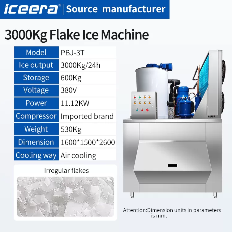 3ton Flake Ice Machine