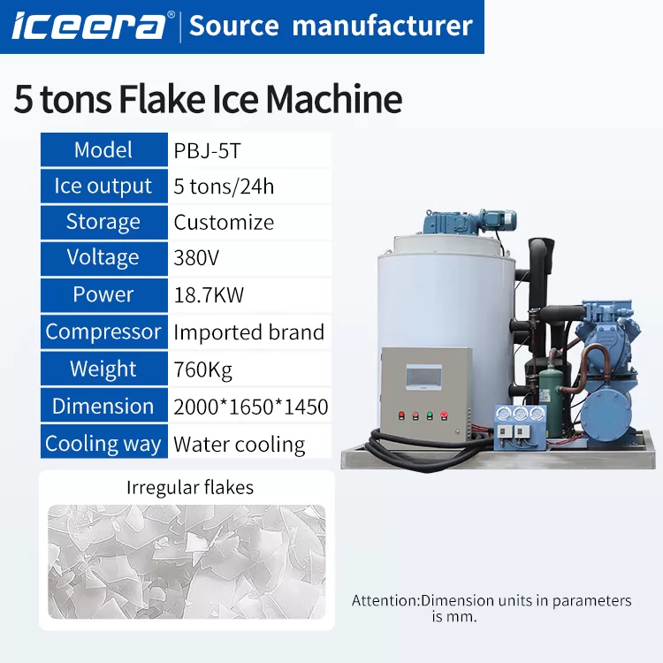 5ton Flake Ice Machine