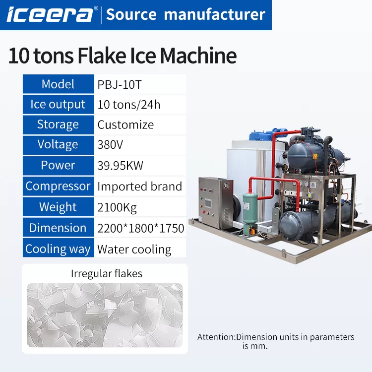 10ton Flake Ice Machine