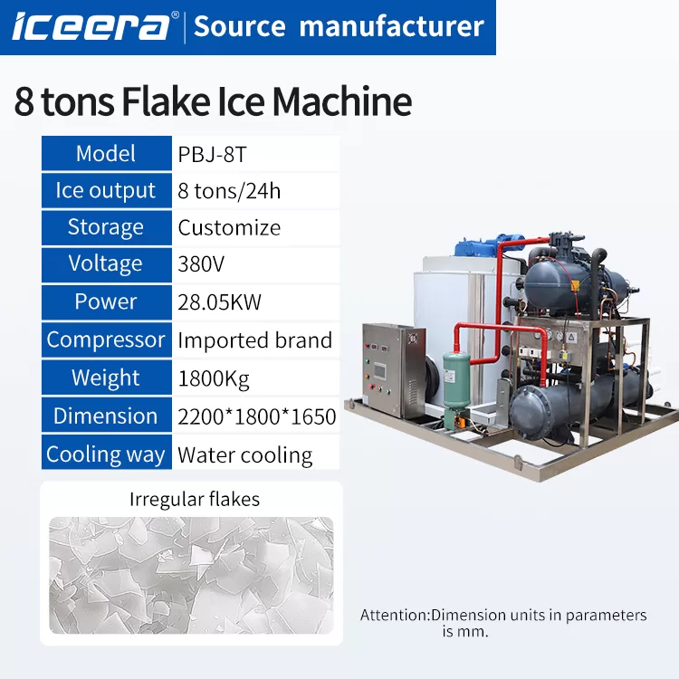 8ton Flake Ice Machine