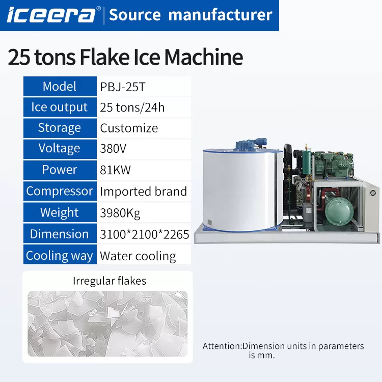 25ton Flake Ice Machine