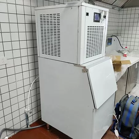 200-kilogram snowflake ice-making machine for catering applications